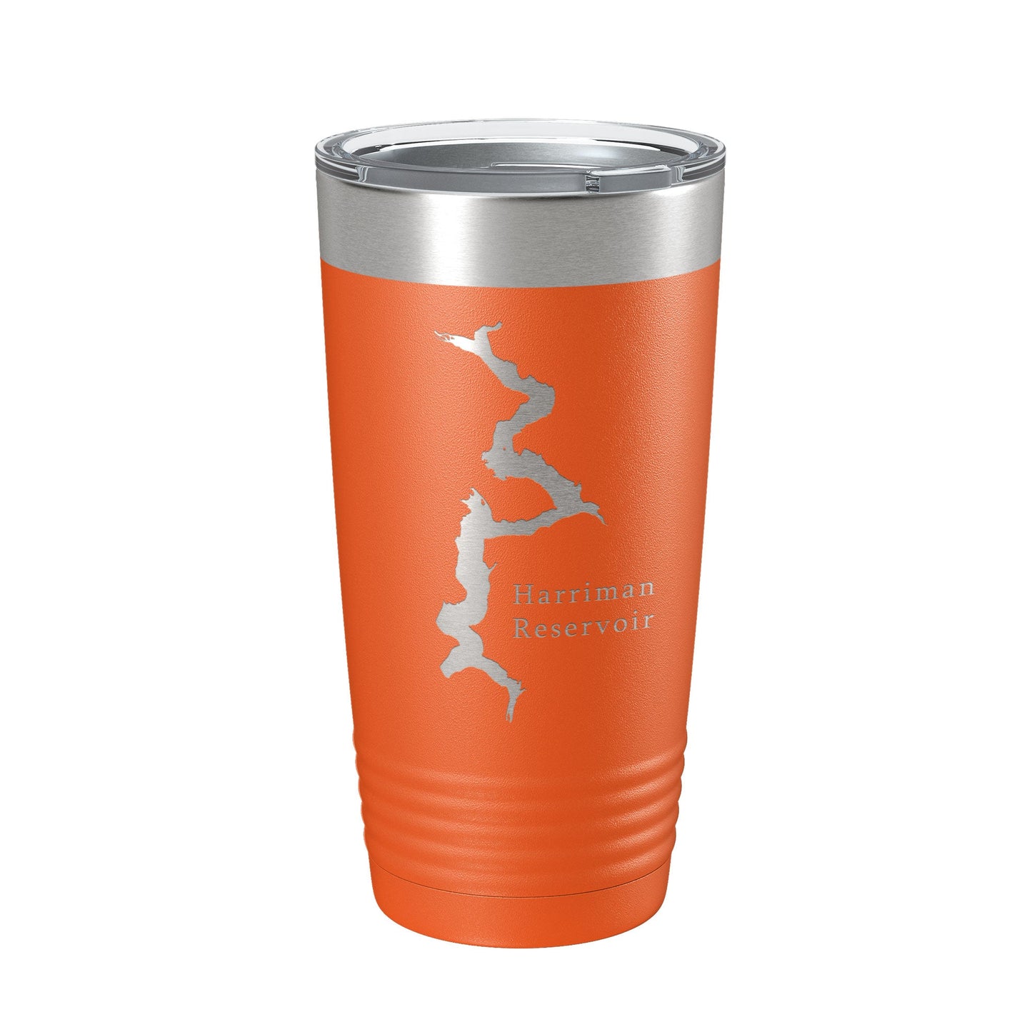 Harriman Reservoir Lake Map Tumbler Travel Mug Insulated Laser Engraved Coffee Cup Whitingham Vermont 20 oz-17