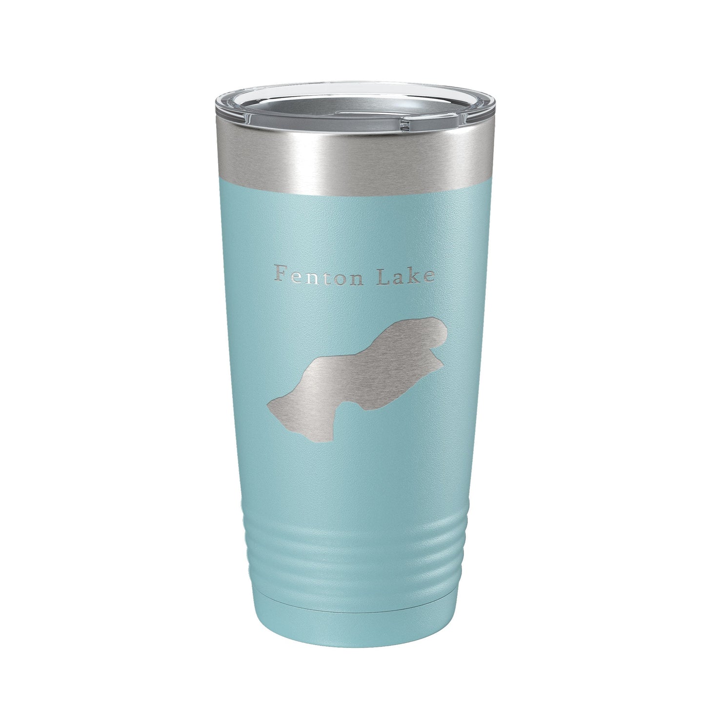 Fenton Lake Map Tumbler Travel Mug Insulated Laser Engraved Coffee Cup New Mexico 20 oz-13