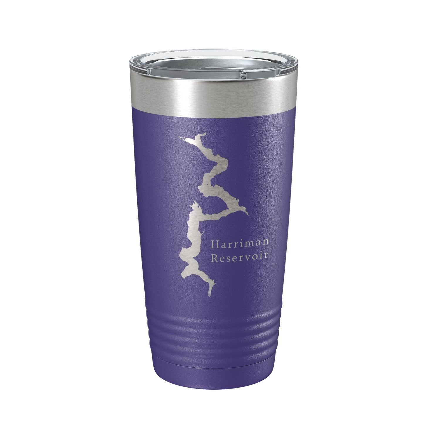 Harriman Reservoir Lake Map Tumbler Travel Mug Insulated Laser Engraved Coffee Cup Whitingham Vermont 20 oz-15