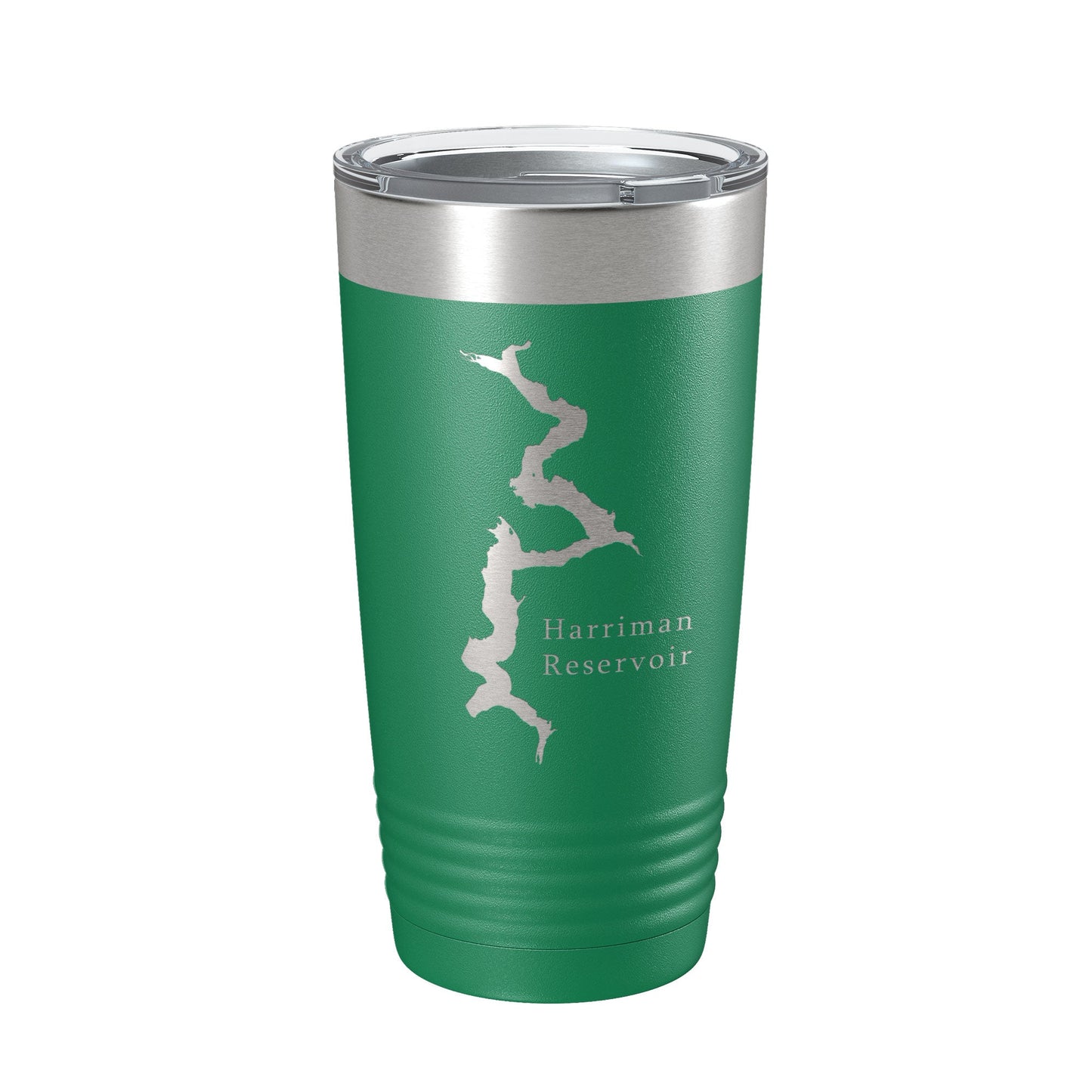 Harriman Reservoir Lake Map Tumbler Travel Mug Insulated Laser Engraved Coffee Cup Whitingham Vermont 20 oz-9