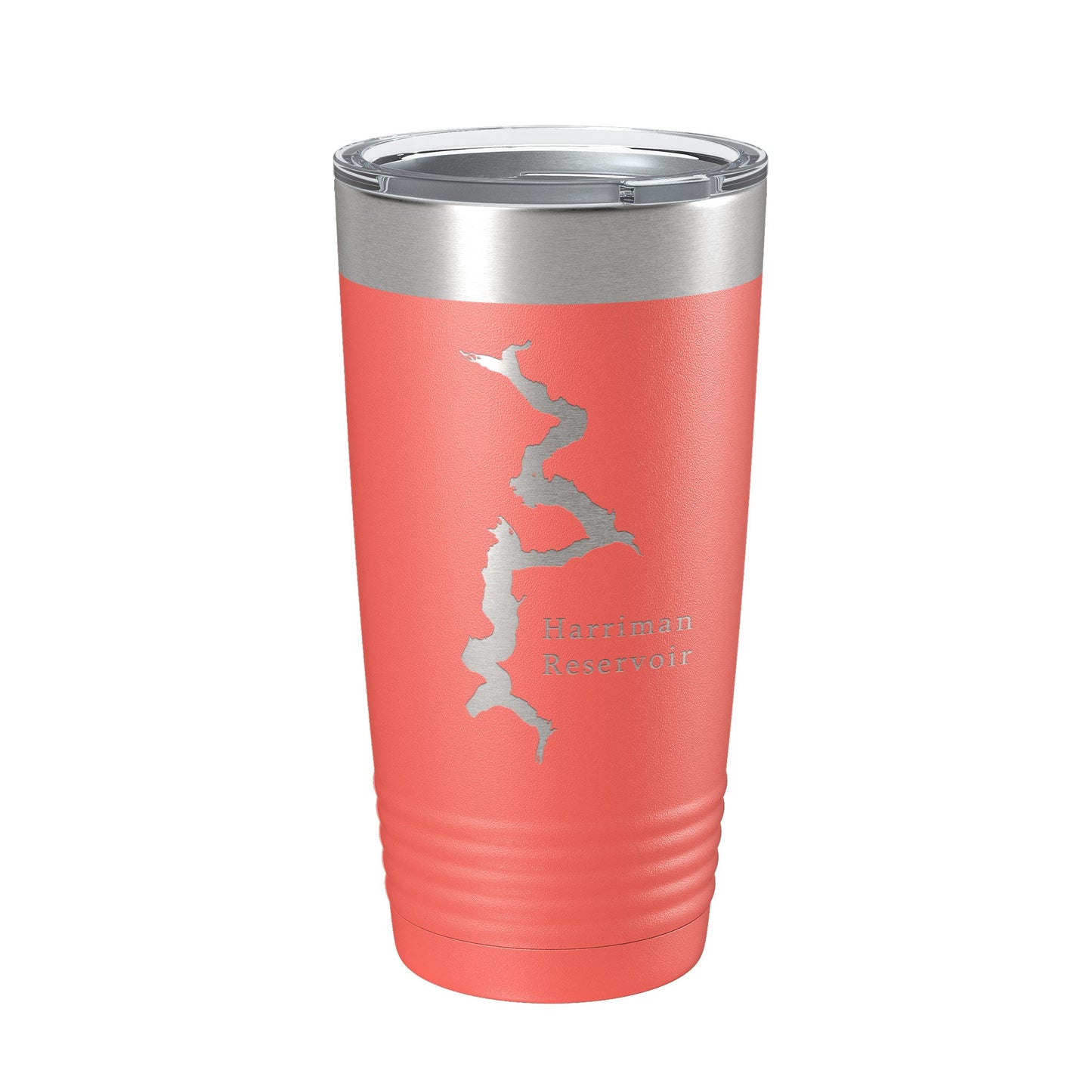 Harriman Reservoir Lake Map Tumbler Travel Mug Insulated Laser Engraved Coffee Cup Whitingham Vermont 20 oz-20