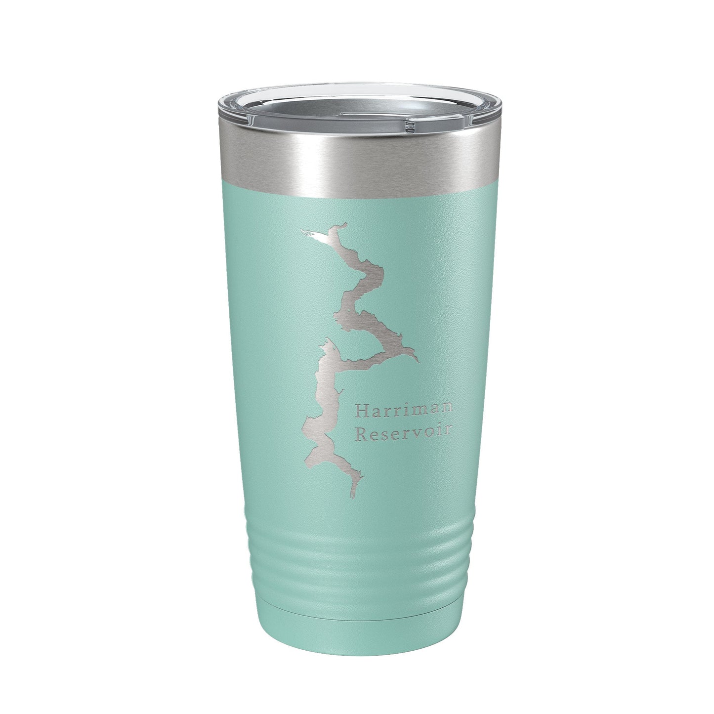 Harriman Reservoir Lake Map Tumbler Travel Mug Insulated Laser Engraved Coffee Cup Whitingham Vermont 20 oz-12