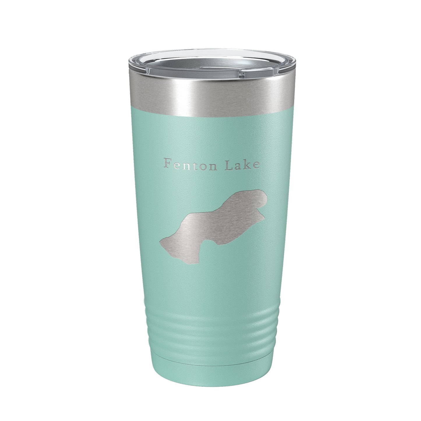 Fenton Lake Map Tumbler Travel Mug Insulated Laser Engraved Coffee Cup New Mexico 20 oz-12