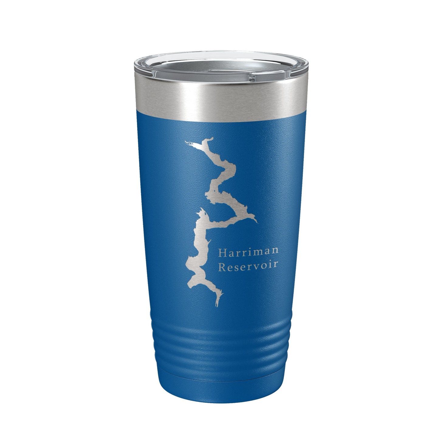 Harriman Reservoir Lake Map Tumbler Travel Mug Insulated Laser Engraved Coffee Cup Whitingham Vermont 20 oz-6