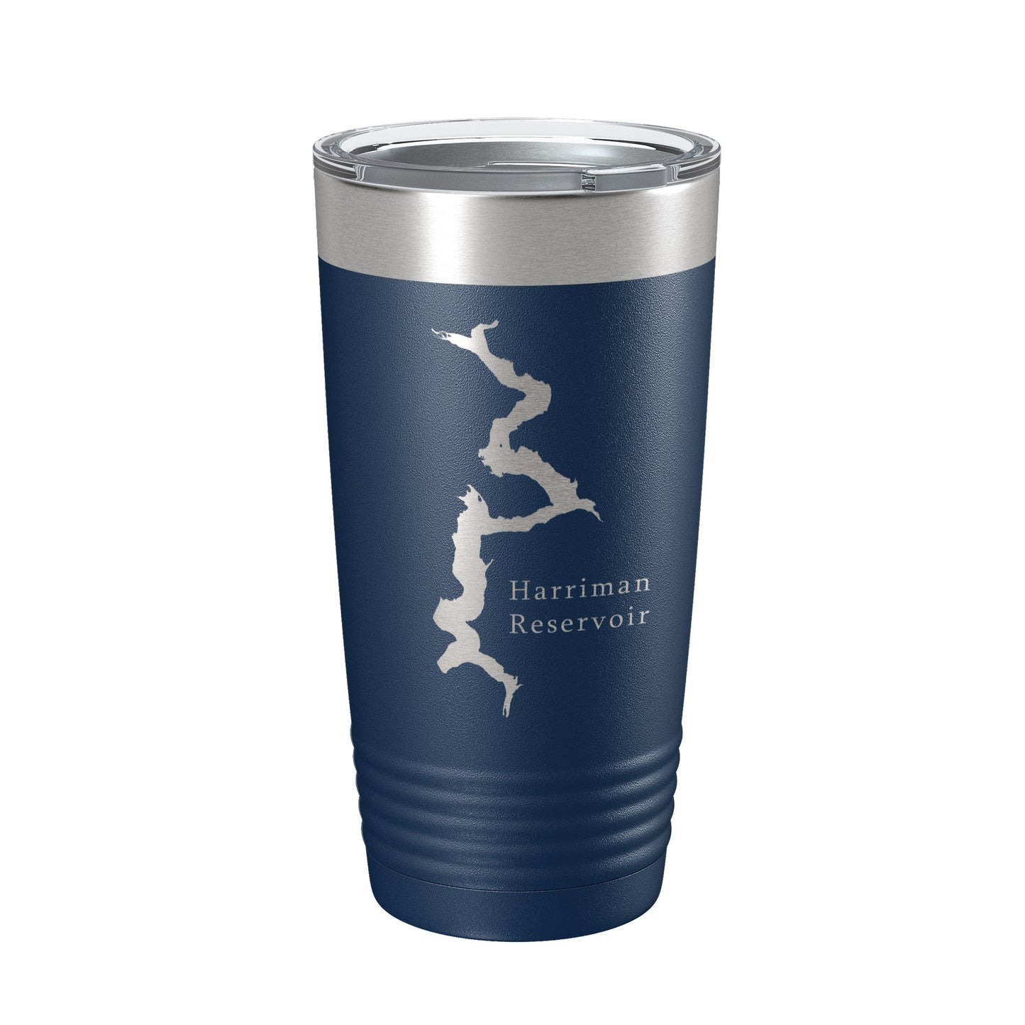 Harriman Reservoir Lake Map Tumbler Travel Mug Insulated Laser Engraved Coffee Cup Whitingham Vermont 20 oz-8