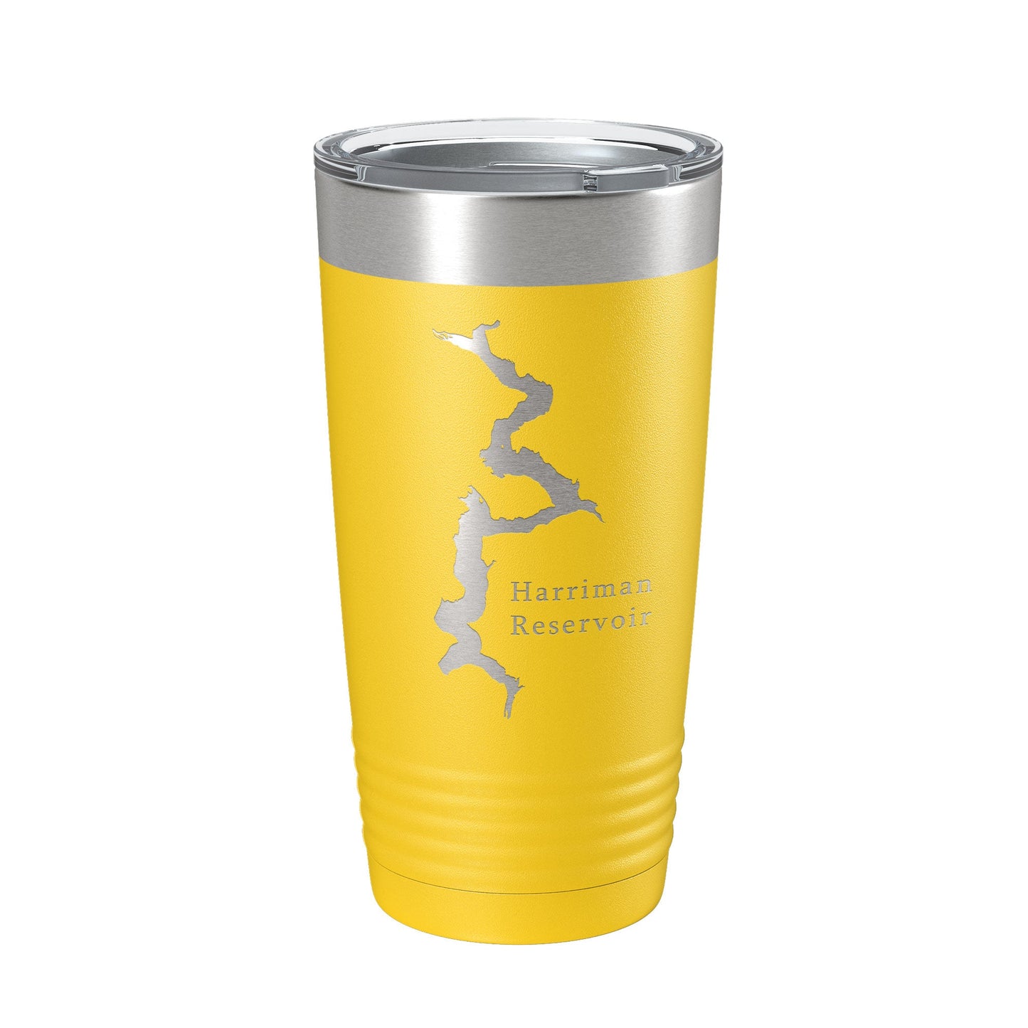 Harriman Reservoir Lake Map Tumbler Travel Mug Insulated Laser Engraved Coffee Cup Whitingham Vermont 20 oz-19
