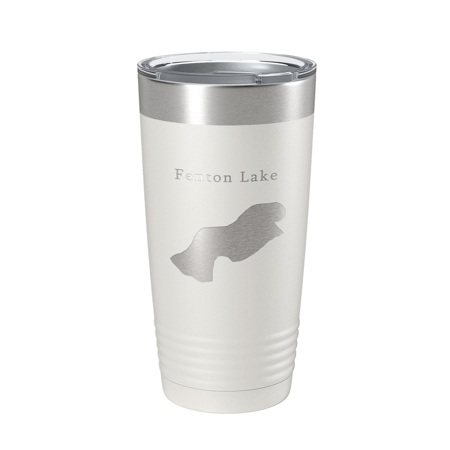 Fenton Lake Map Tumbler Travel Mug Insulated Laser Engraved Coffee Cup New Mexico 20 oz-7