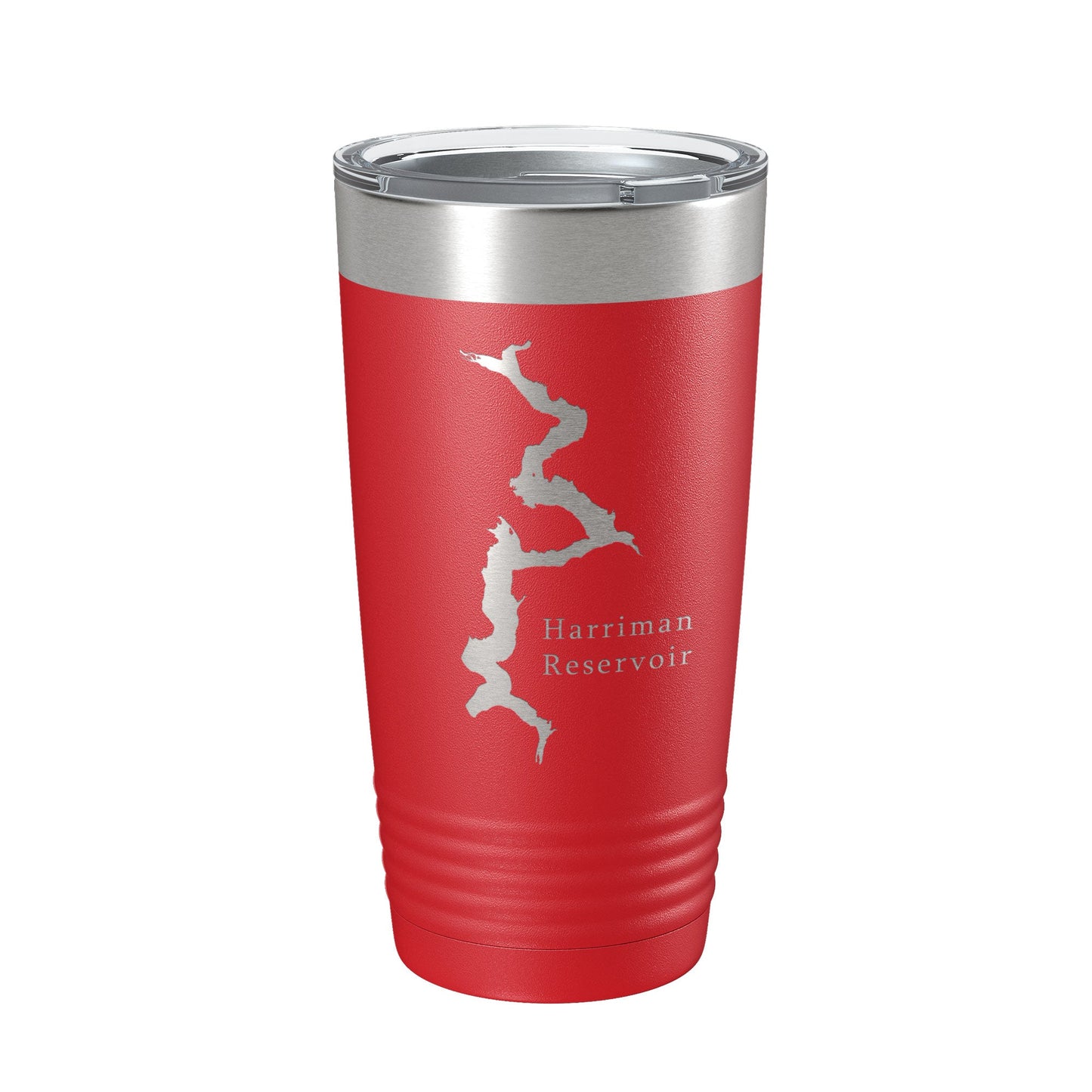 Harriman Reservoir Lake Map Tumbler Travel Mug Insulated Laser Engraved Coffee Cup Whitingham Vermont 20 oz-10