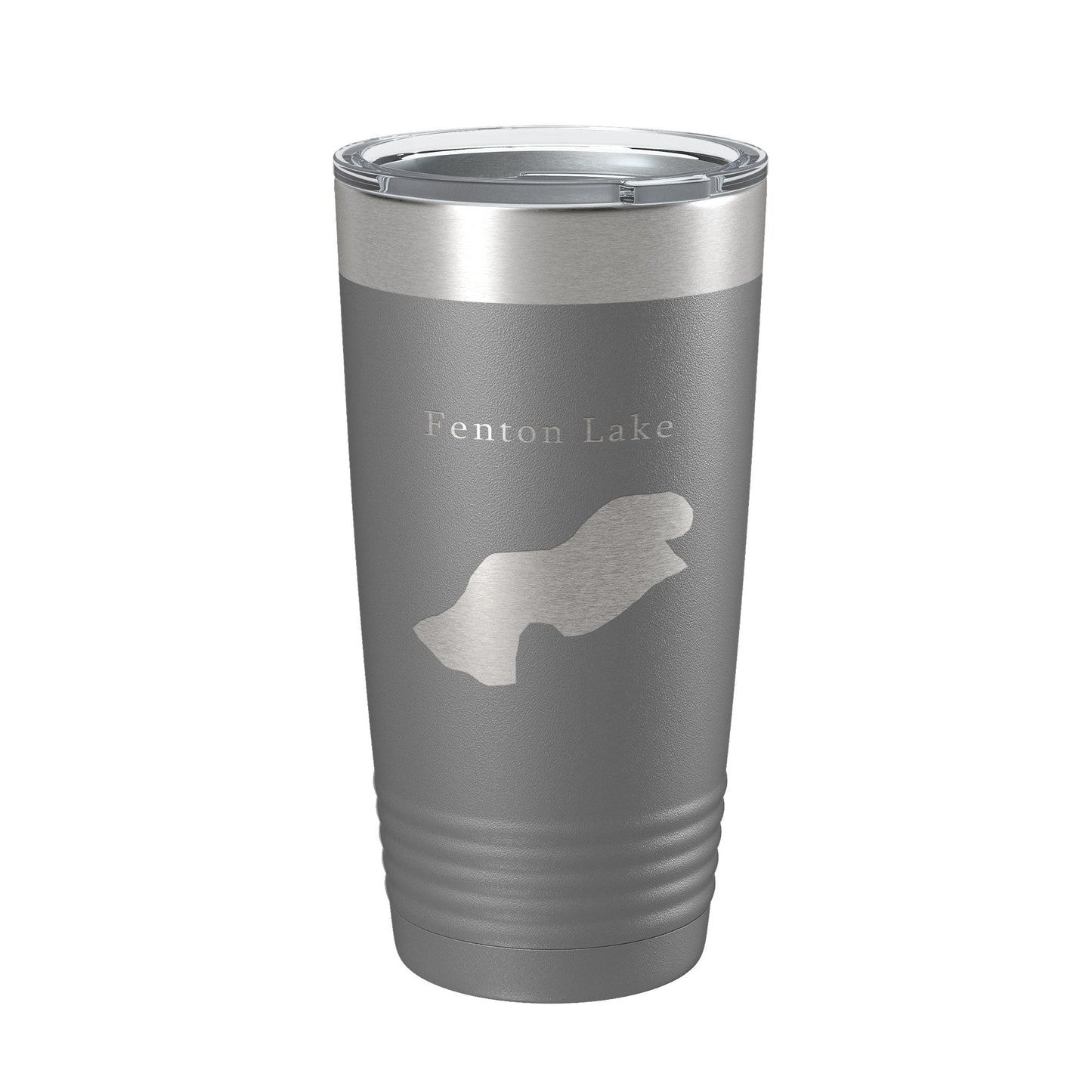 Fenton Lake Map Tumbler Travel Mug Insulated Laser Engraved Coffee Cup New Mexico 20 oz-16