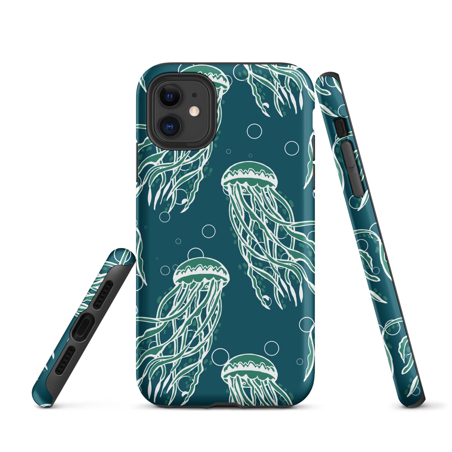 Nautical Jellyfish Tough Case for iPhone®-2