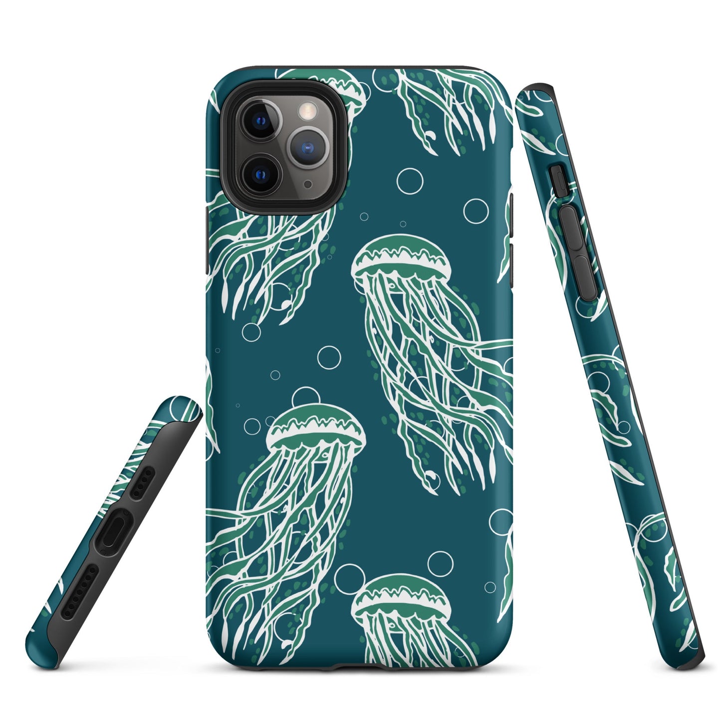 Nautical Jellyfish Tough Case for iPhone®-4
