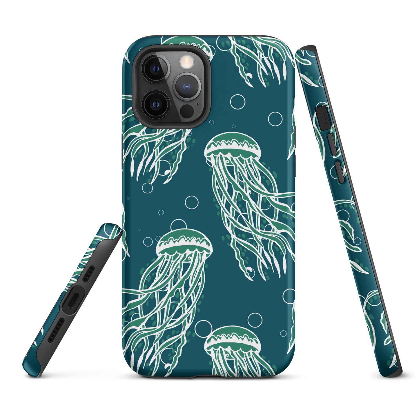 Nautical Jellyfish Tough Case for iPhone®-8