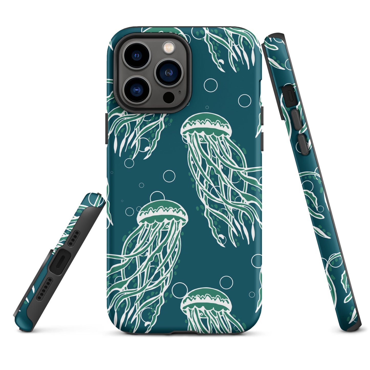 Nautical Jellyfish Tough Case for iPhone®-12