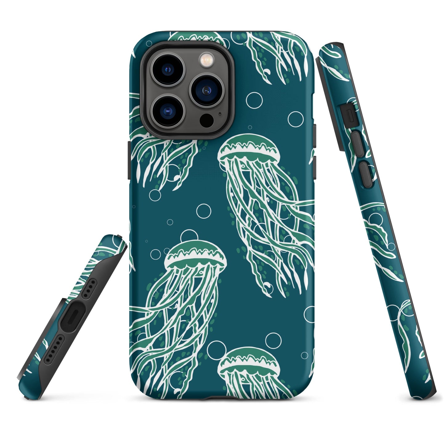 Nautical Jellyfish Tough Case for iPhone®-16