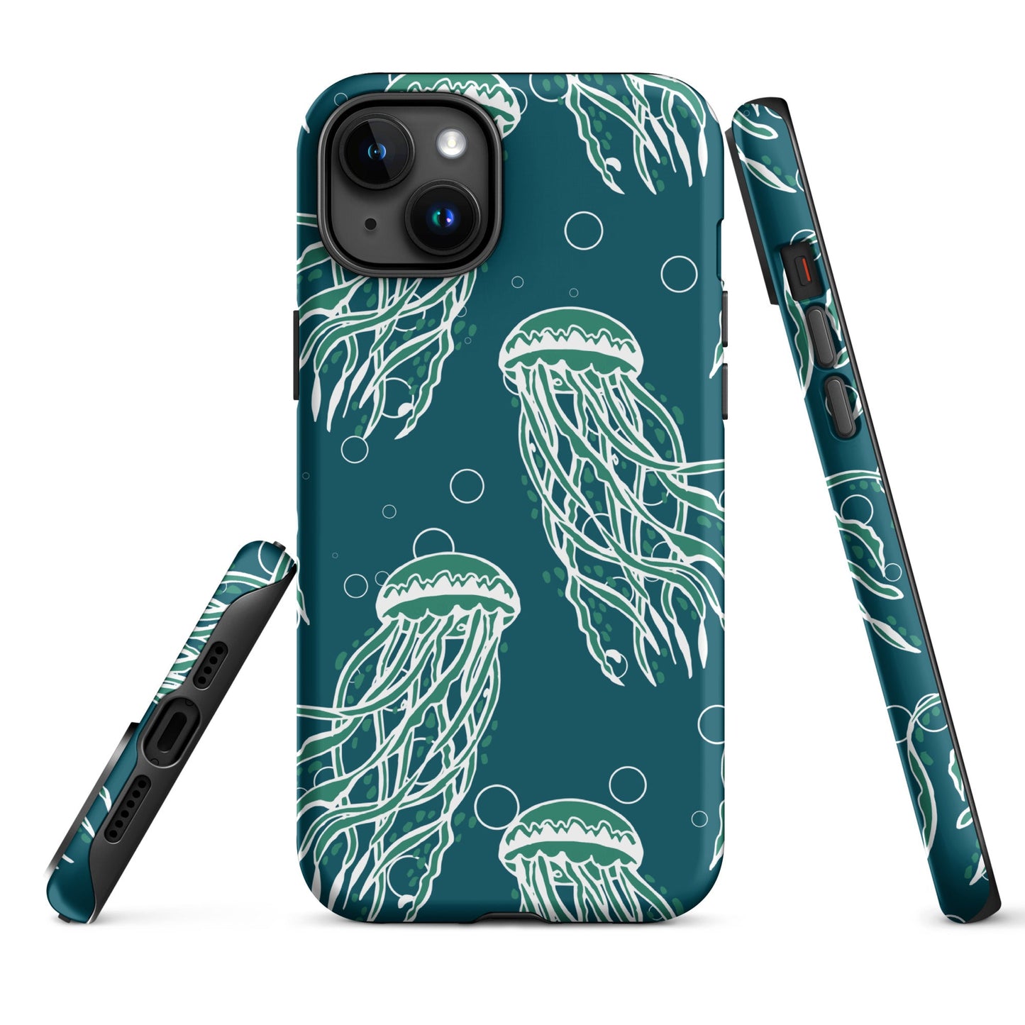 Nautical Jellyfish Tough Case for iPhone®-18