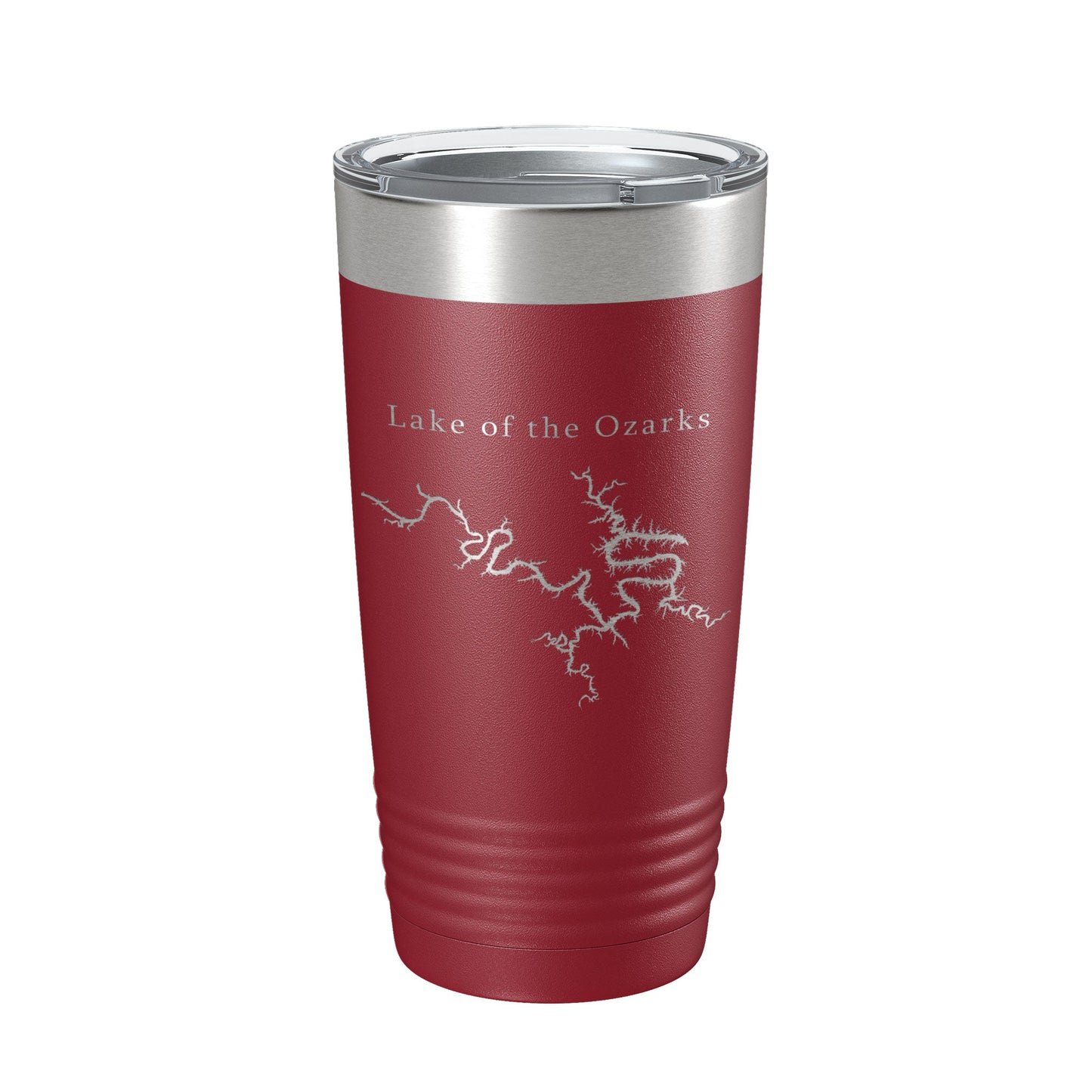 Lake of the Ozarks Map Tumbler Travel Mug Insulated Laser Engraved Coffee Cup Missouri 20 oz-18