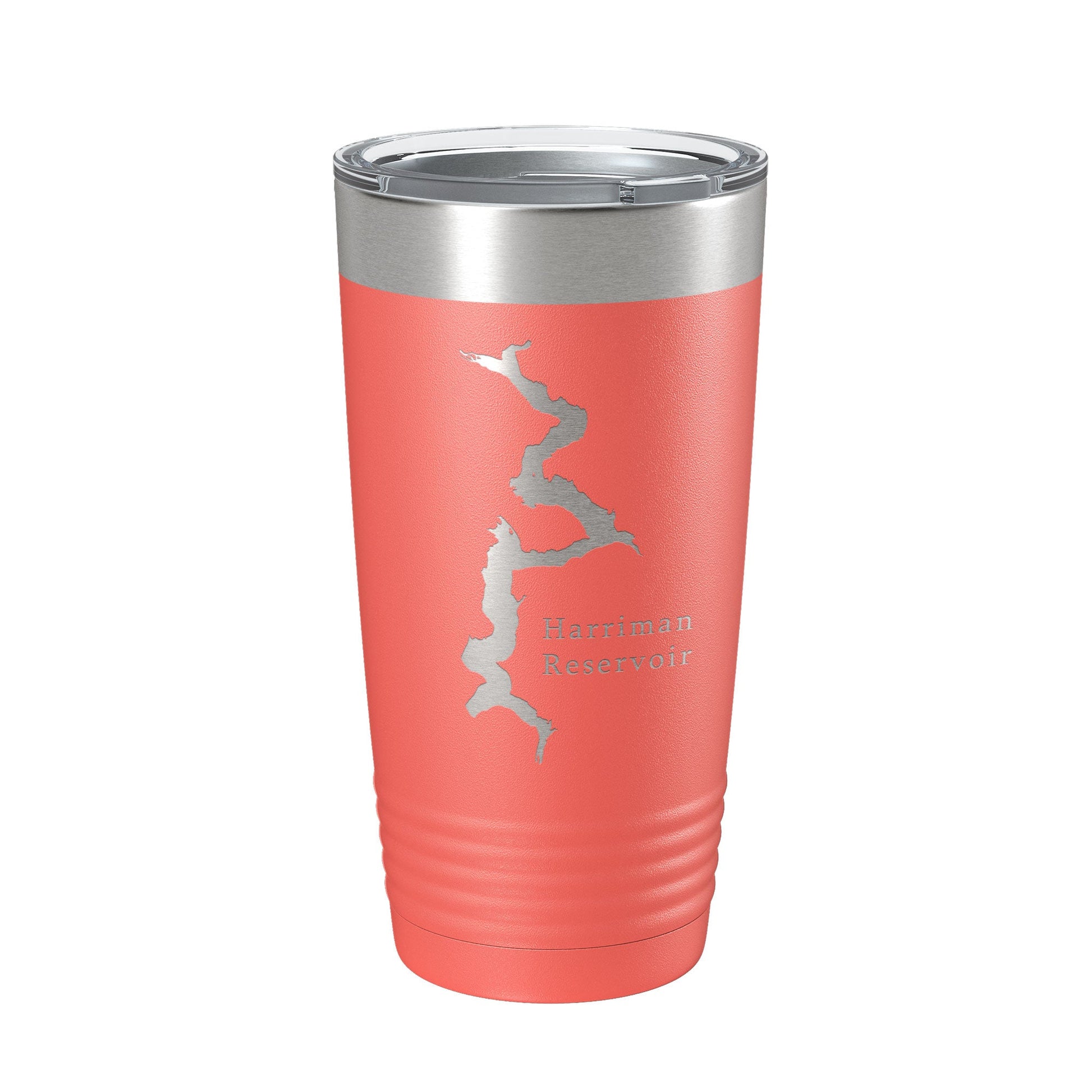 Harriman Reservoir Lake Map Tumbler Travel Mug Insulated Laser Engraved Coffee Cup Whitingham Vermont 20 oz-20