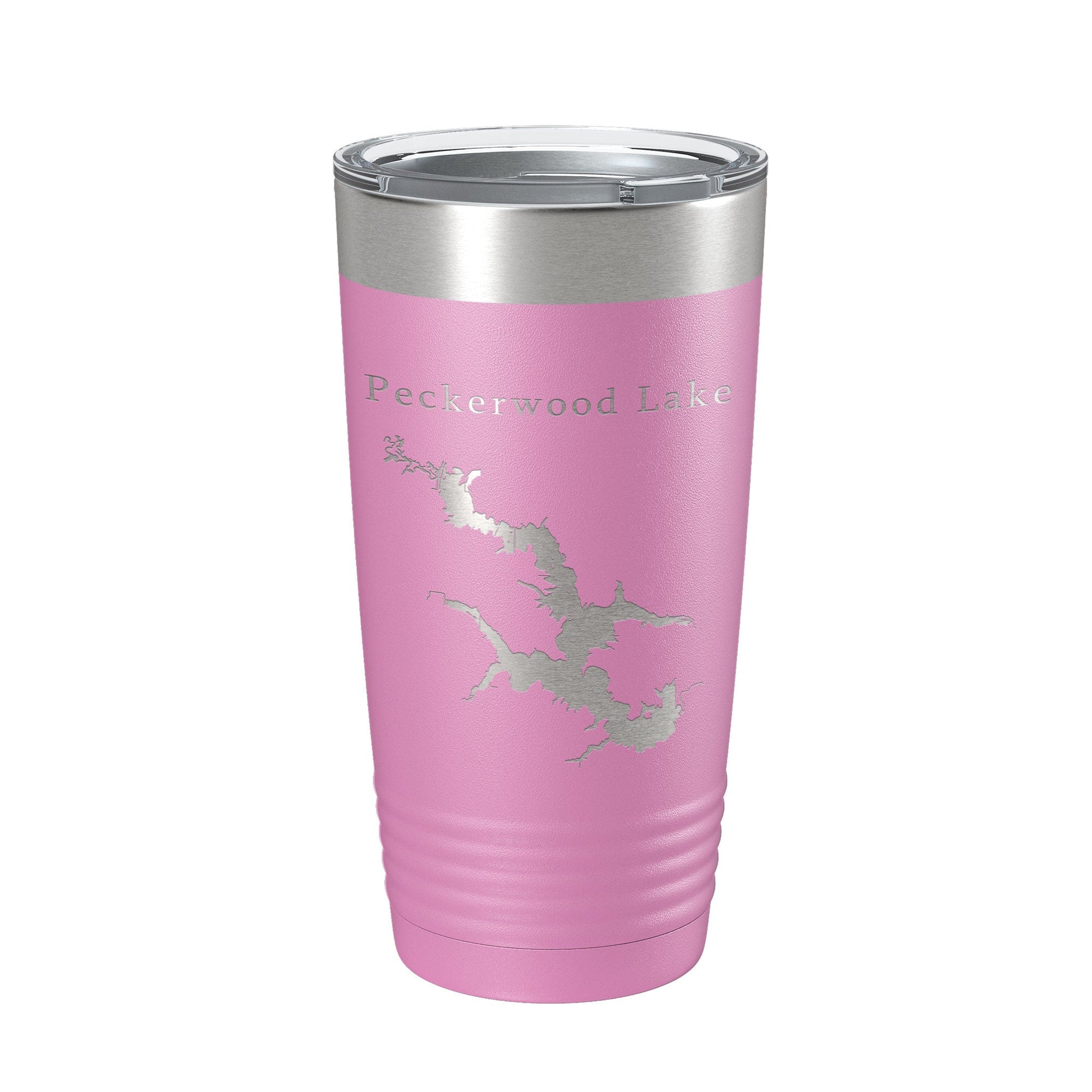 Peckerwood Lake Map Tumbler Travel Mug Insulated Laser Engraved Coffee Cup Hartz Reservoir Arkansas 20 oz-14