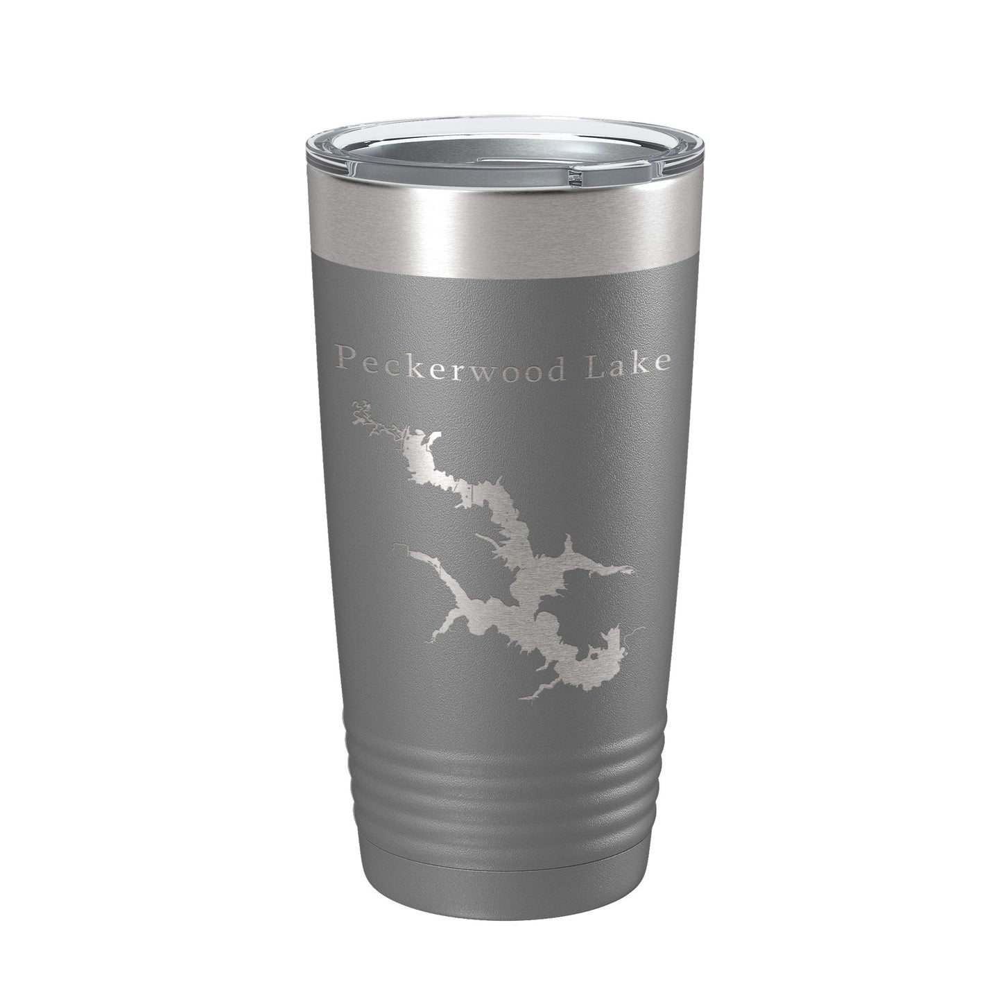 Peckerwood Lake Map Tumbler Travel Mug Insulated Laser Engraved Coffee Cup Hartz Reservoir Arkansas 20 oz-16
