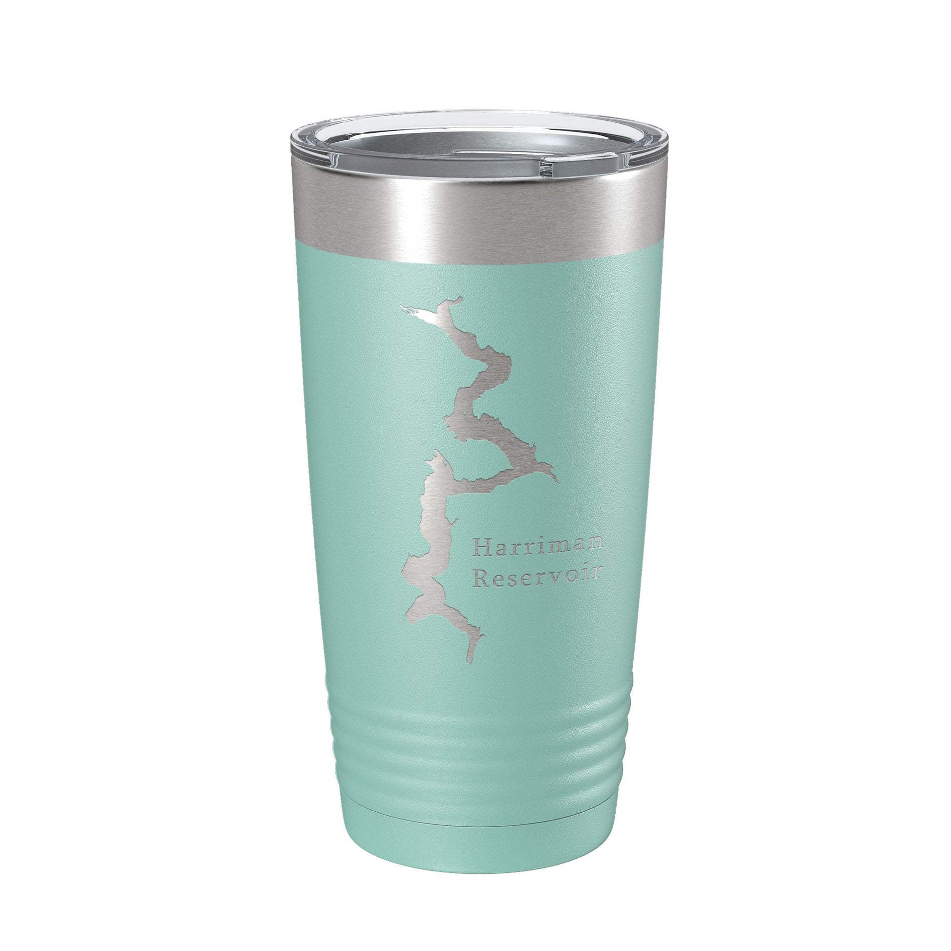 Harriman Reservoir Lake Map Tumbler Travel Mug Insulated Laser Engraved Coffee Cup Whitingham Vermont 20 oz-12