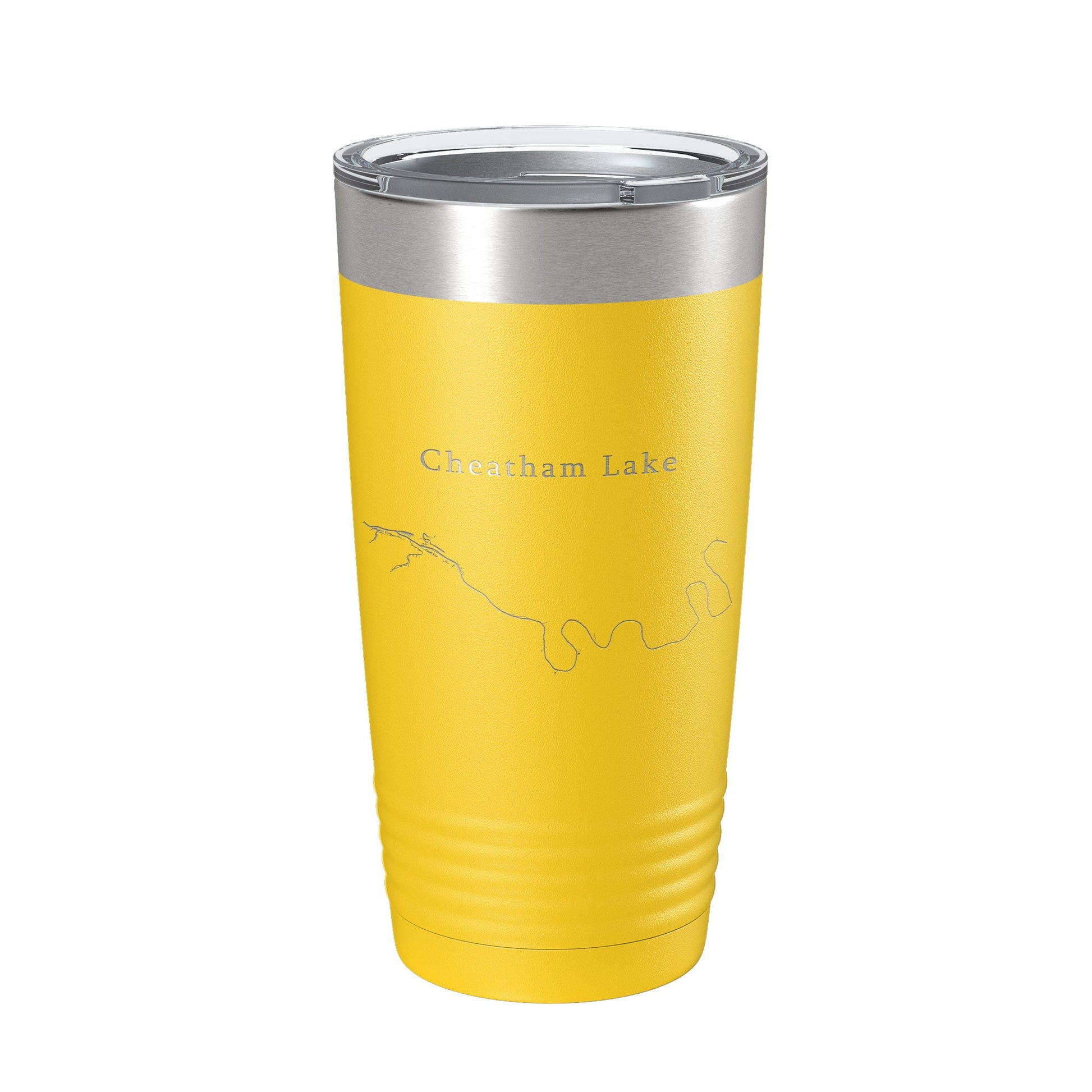 Cheatham Lake Map Tumbler Travel Mug Insulated Laser Engraved Coffee Cup Nashville Tennessee 20 oz-19