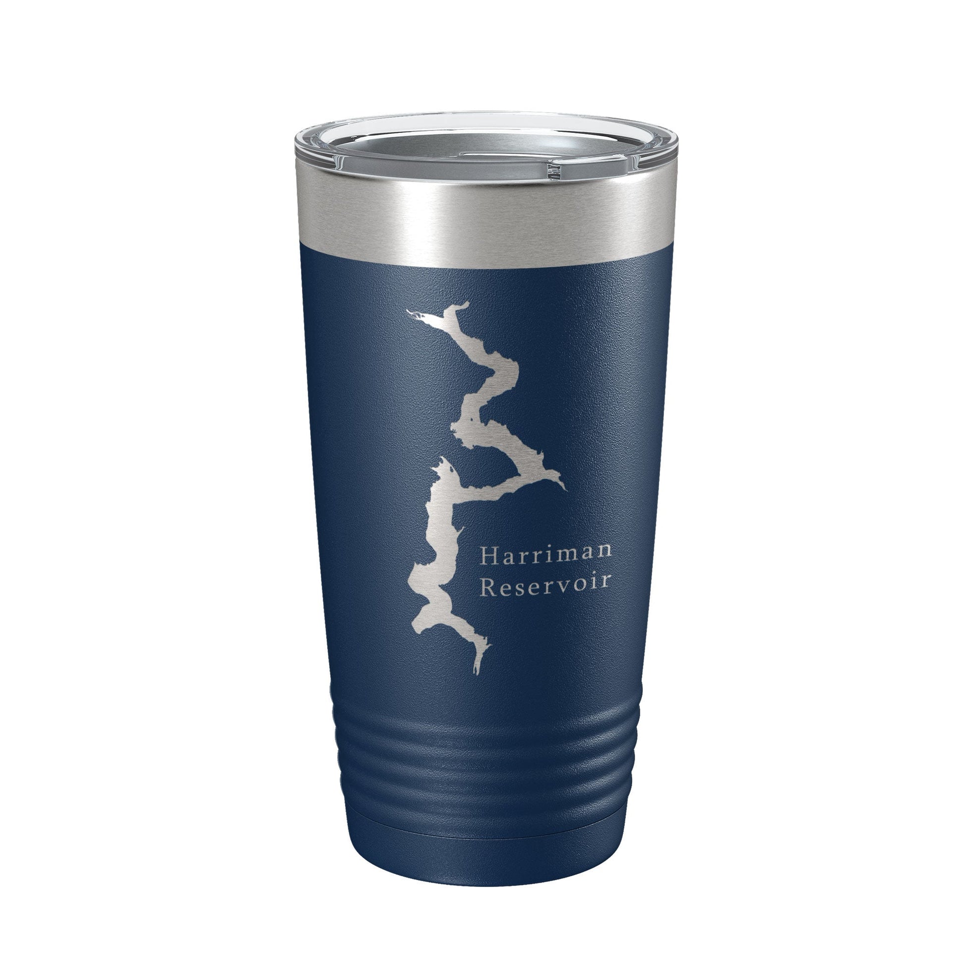 Harriman Reservoir Lake Map Tumbler Travel Mug Insulated Laser Engraved Coffee Cup Whitingham Vermont 20 oz-8