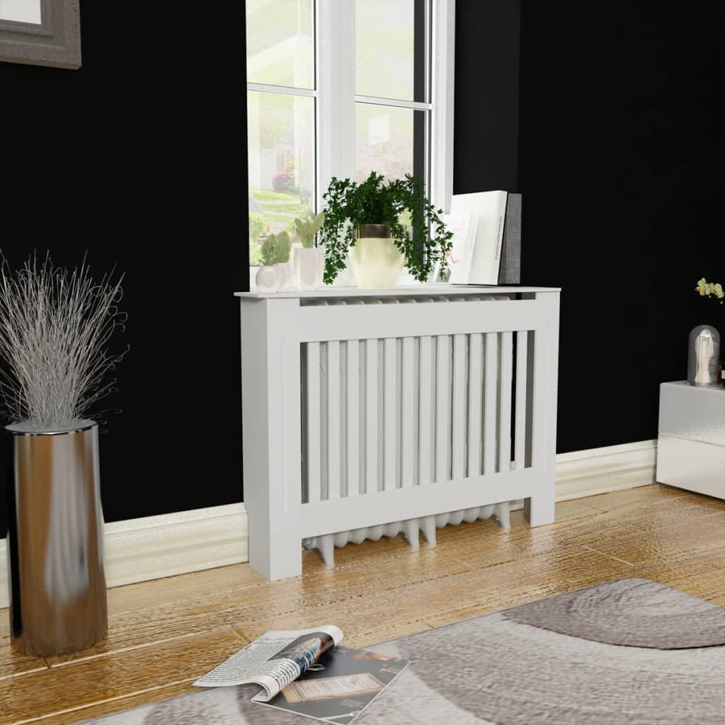 vidaXL Radiator Cover Radiator Guard for Home Office Heater Cabinet Cover MDF-21
