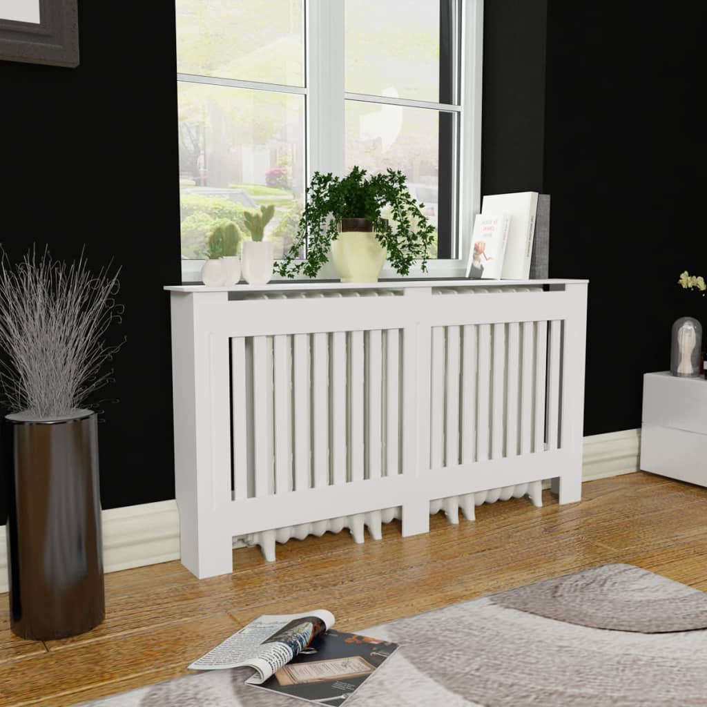 vidaXL Radiator Cover Radiator Guard for Home Office Heater Cabinet Cover MDF-19