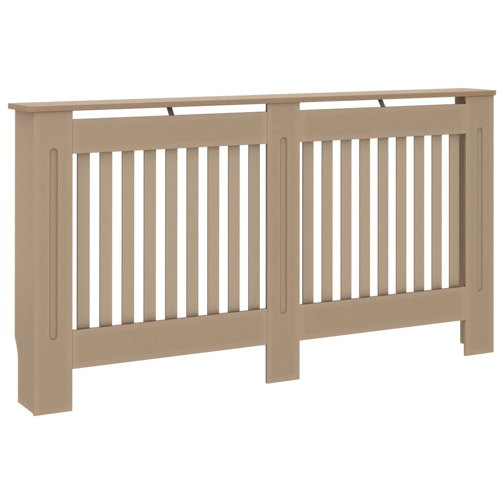 vidaXL Radiator Cover Radiator Guard for Home Office Heater Cabinet Cover MDF-1