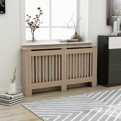 vidaXL Radiator Cover Radiator Guard for Home Office Heater Cabinet Cover MDF-13