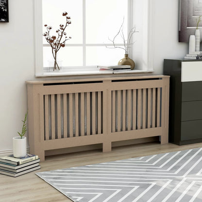 vidaXL Radiator Cover Radiator Guard for Home Office Heater Cabinet Cover MDF-14