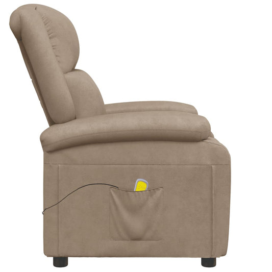 vidaXL Massage Chair Adjustable Reclining Chair Theater Armchair Faux Leather-0