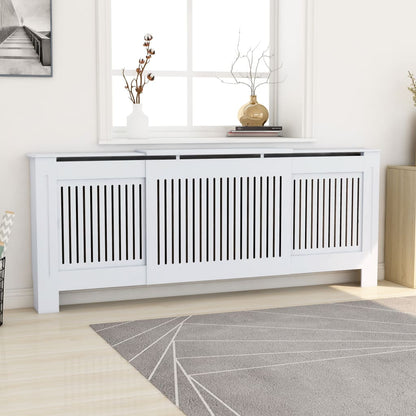 vidaXL Radiator Cover Radiator Guard for Home Office Heater Cabinet Cover MDF-23
