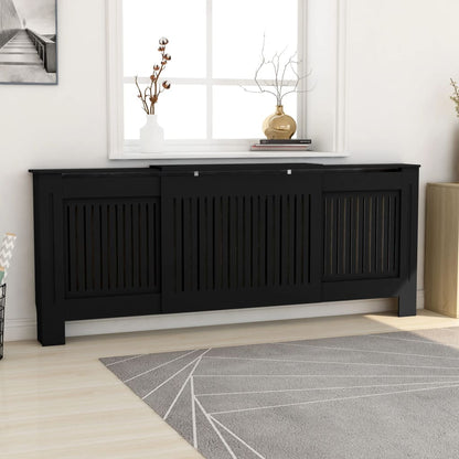 vidaXL Radiator Cover Radiator Guard for Home Office Heater Cabinet Cover MDF-11