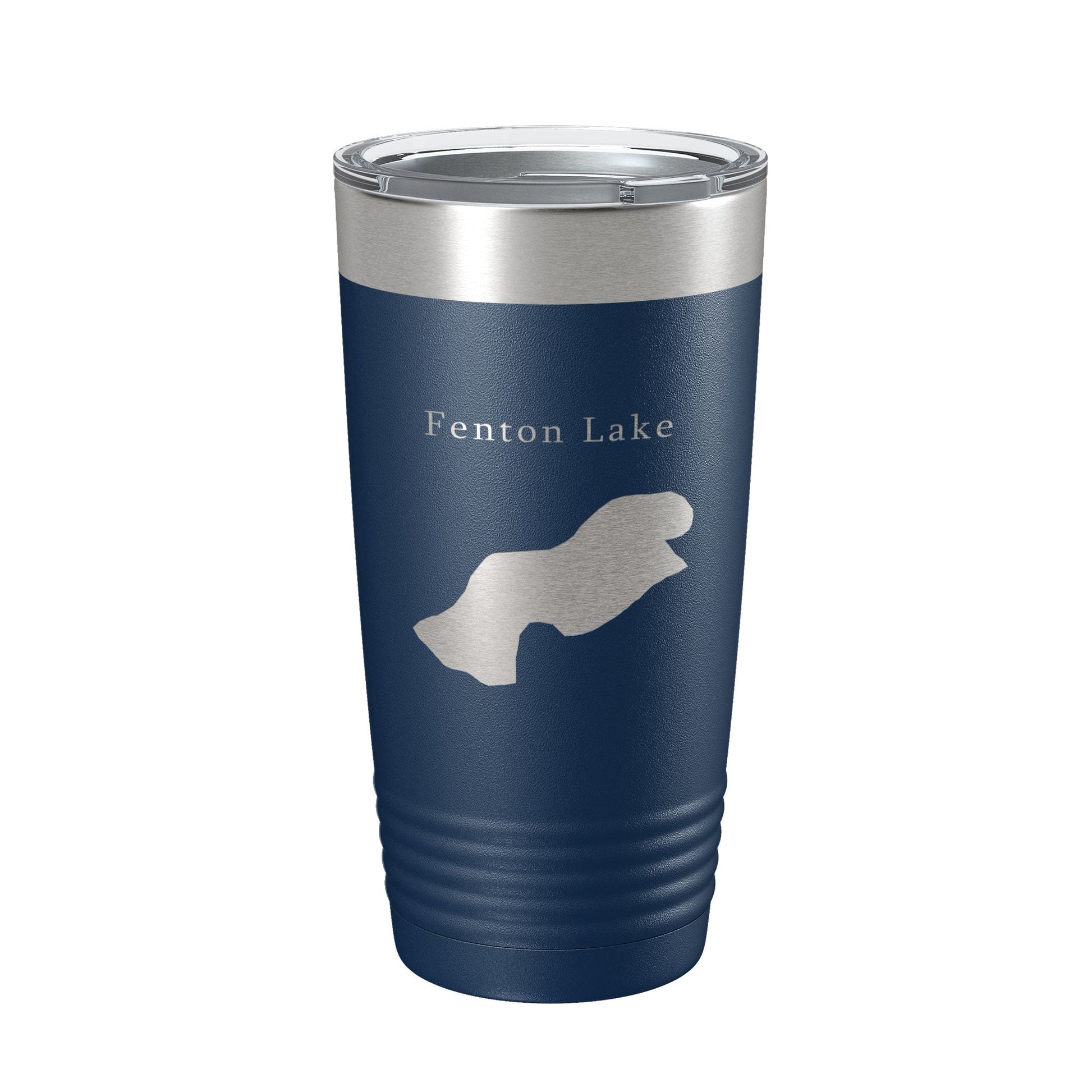 Fenton Lake Map Tumbler Travel Mug Insulated Laser Engraved Coffee Cup New Mexico 20 oz-8