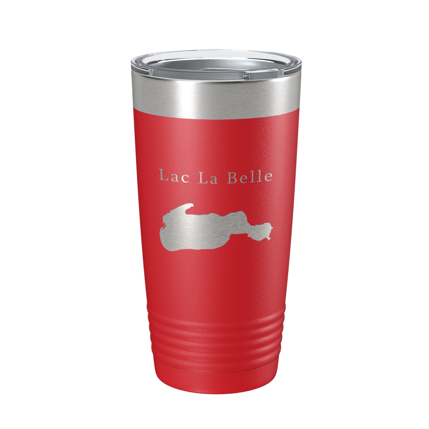 Lac La Belle Tumbler Lake Map Travel Mug Insulated Laser Engraved Coffee Cup Michigan 20 oz-10