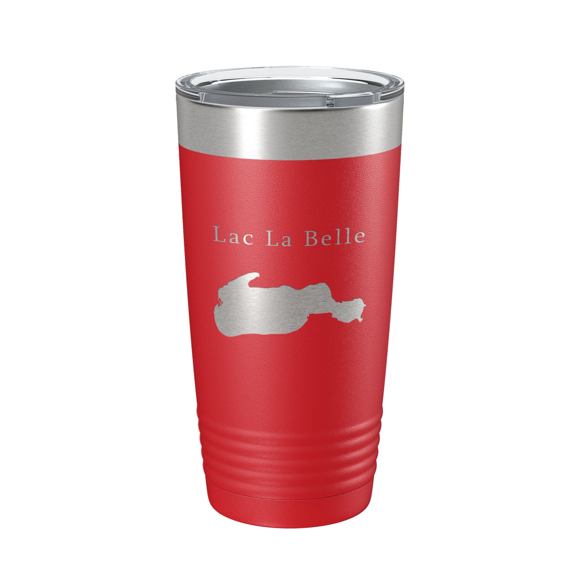 Lac La Belle Tumbler Lake Map Travel Mug Insulated Laser Engraved Coffee Cup Michigan 20 oz-10