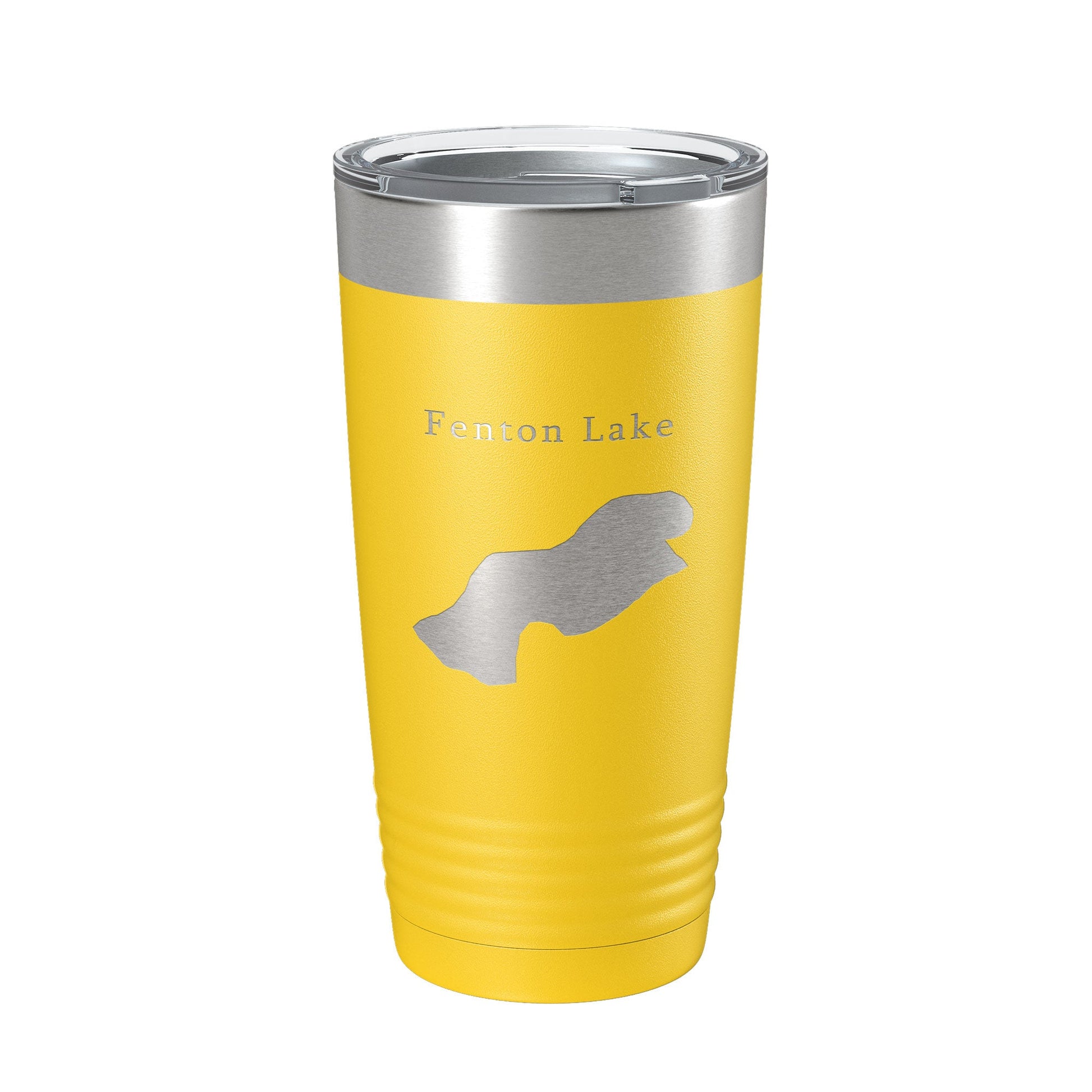 Fenton Lake Map Tumbler Travel Mug Insulated Laser Engraved Coffee Cup New Mexico 20 oz-19