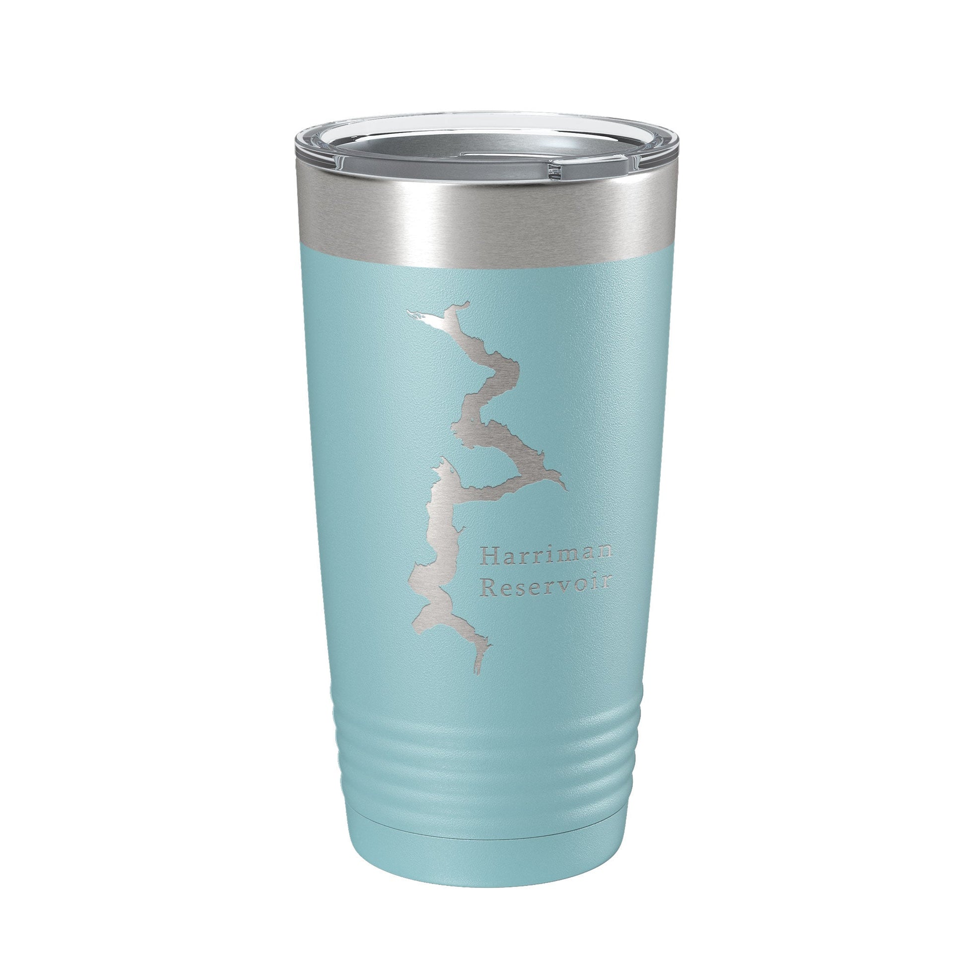 Harriman Reservoir Lake Map Tumbler Travel Mug Insulated Laser Engraved Coffee Cup Whitingham Vermont 20 oz-13