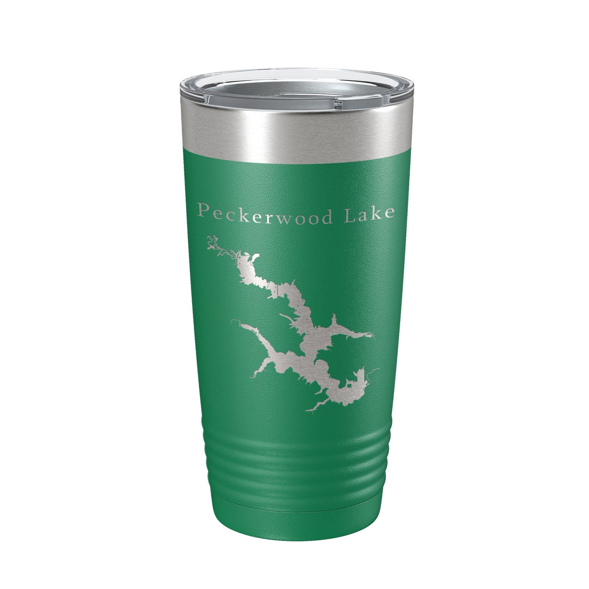 Peckerwood Lake Map Tumbler Travel Mug Insulated Laser Engraved Coffee Cup Hartz Reservoir Arkansas 20 oz-9