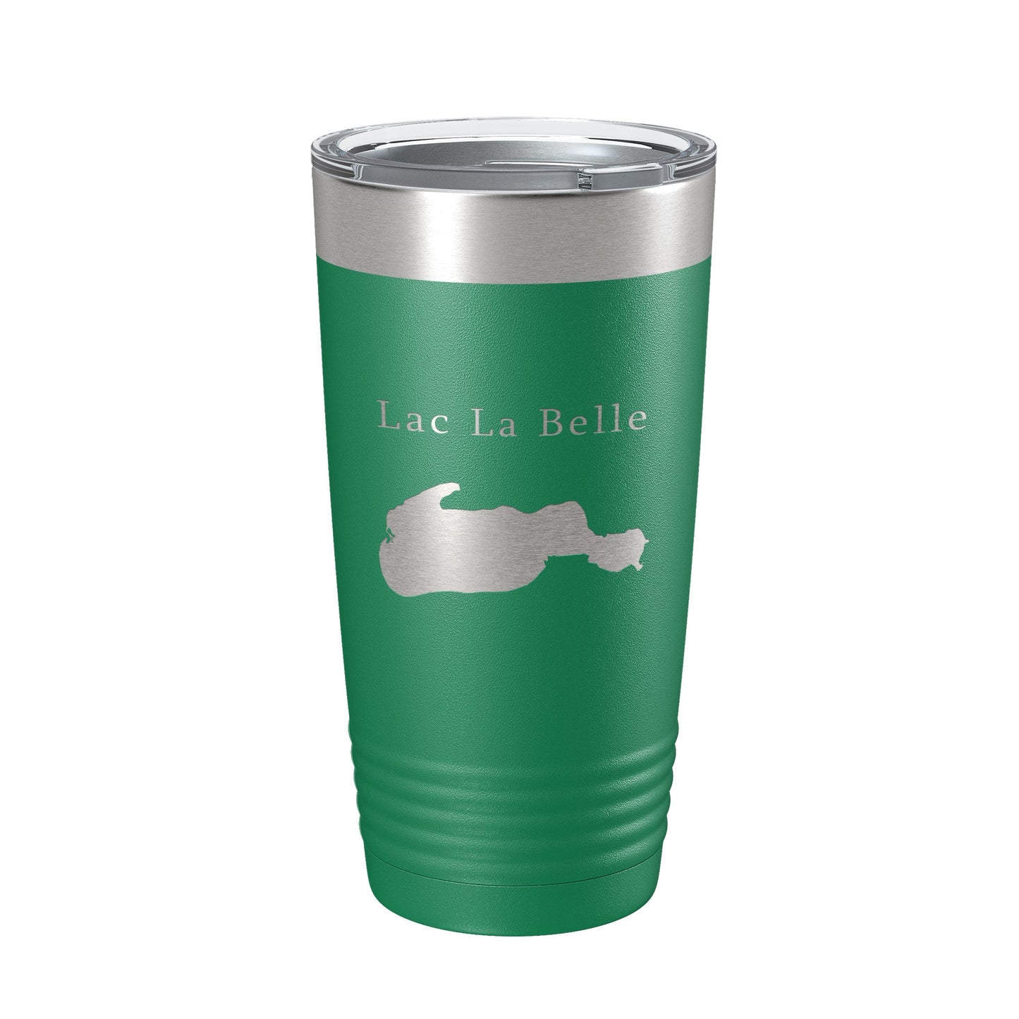 Lac La Belle Tumbler Lake Map Travel Mug Insulated Laser Engraved Coffee Cup Michigan 20 oz-9