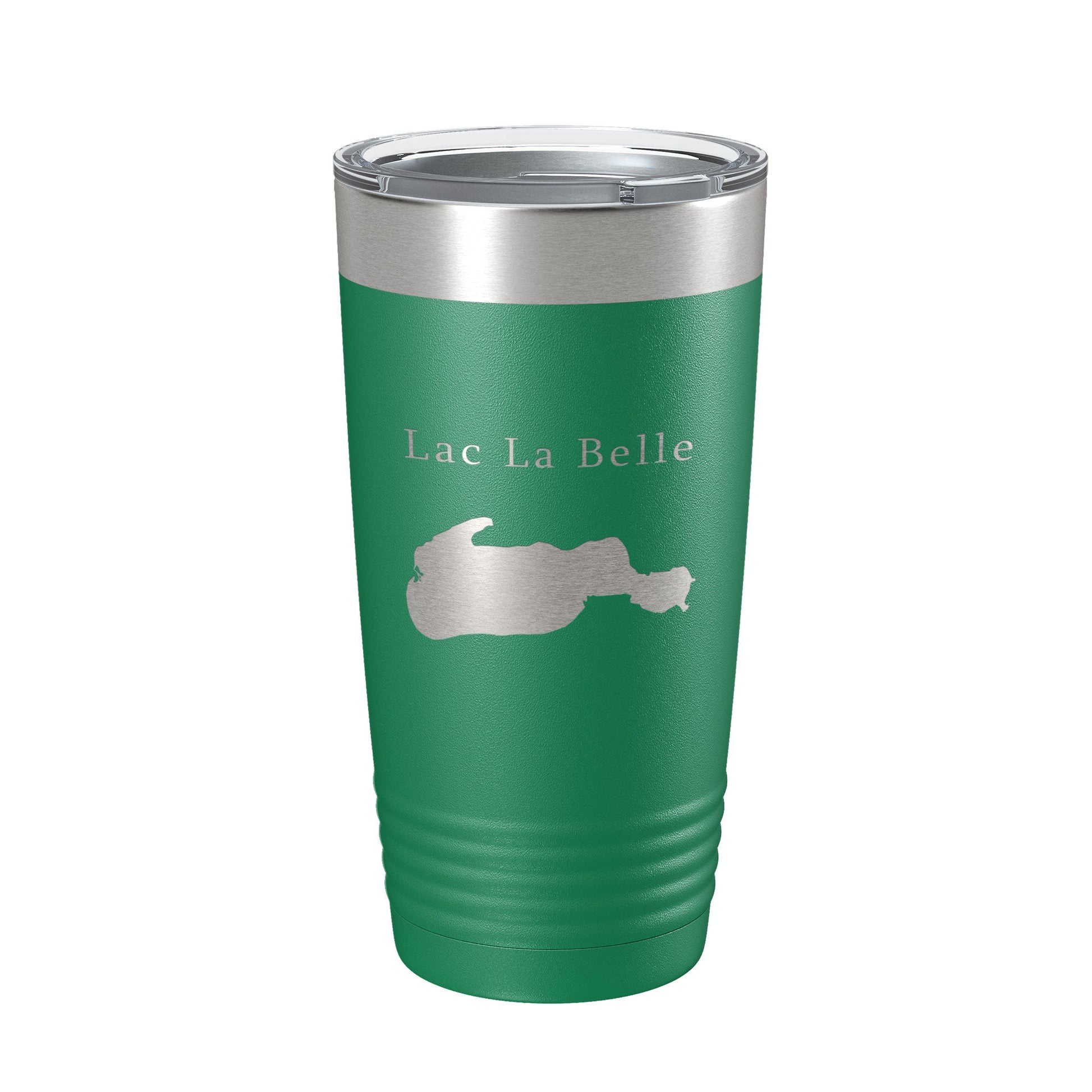 Lac La Belle Tumbler Lake Map Travel Mug Insulated Laser Engraved Coffee Cup Michigan 20 oz-9
