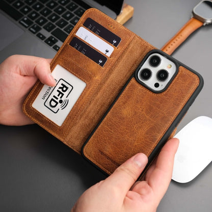 Casper iPhone 16 Pro Wallet Case Leather MagSafe-7