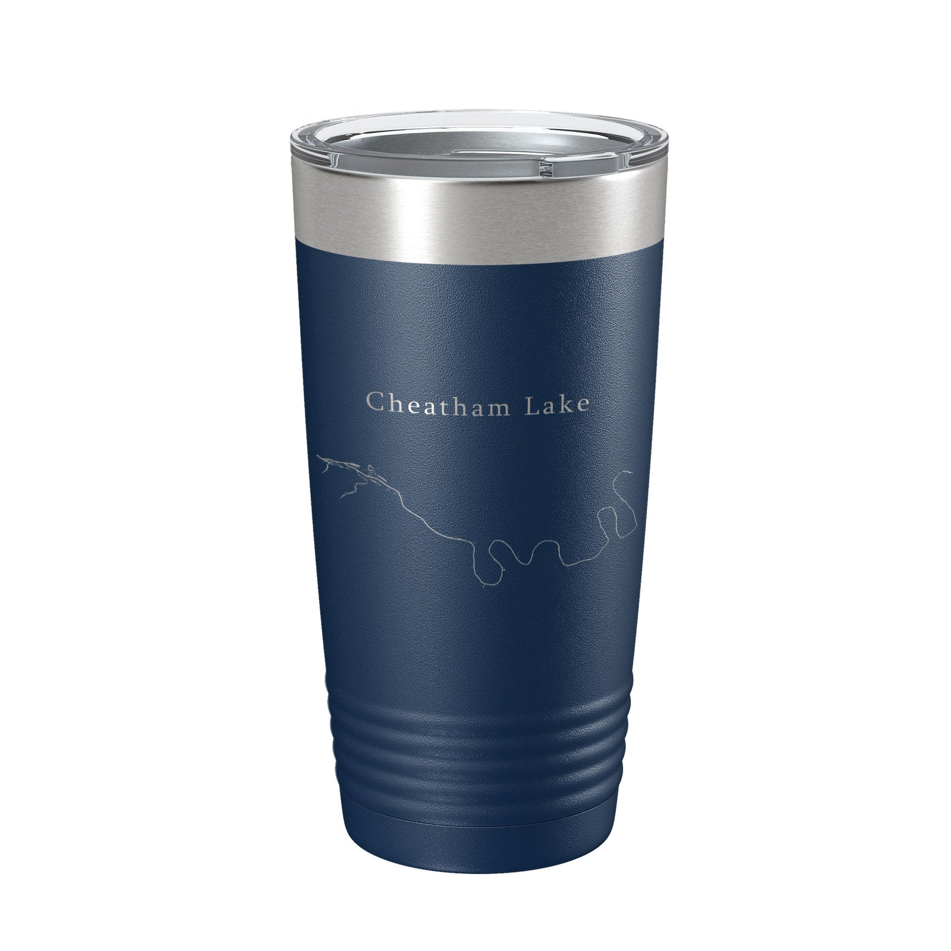 Cheatham Lake Map Tumbler Travel Mug Insulated Laser Engraved Coffee Cup Nashville Tennessee 20 oz-8