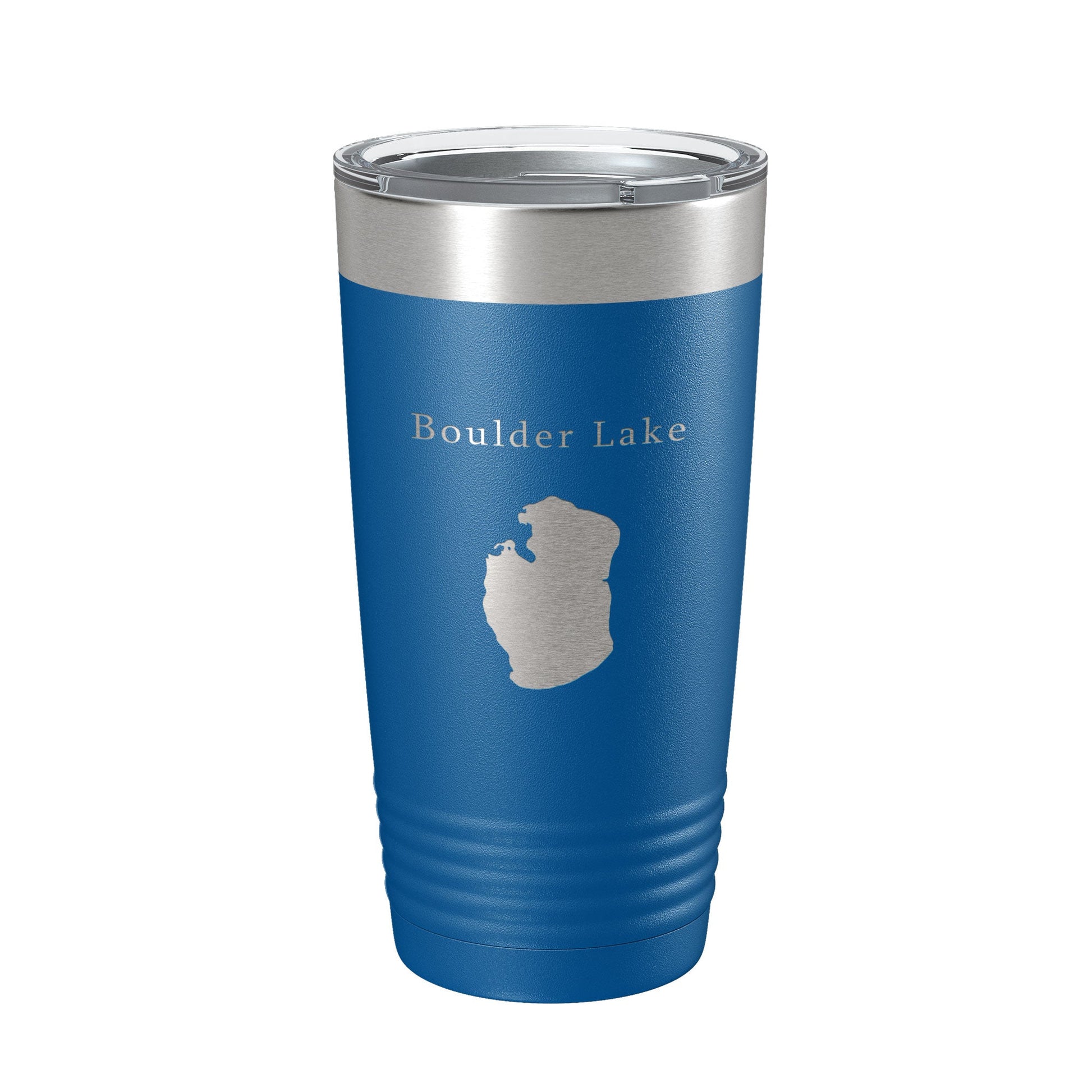 Boulder Lake Map Tumbler Travel Mug Insulated Laser Engraved Coffee Cup Wisconsin 20 oz-6
