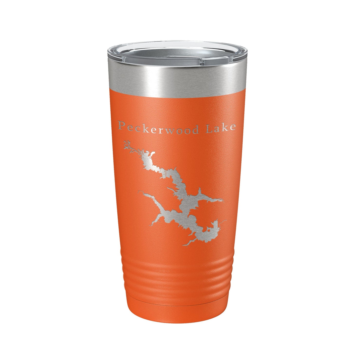 Peckerwood Lake Map Tumbler Travel Mug Insulated Laser Engraved Coffee Cup Hartz Reservoir Arkansas 20 oz-17