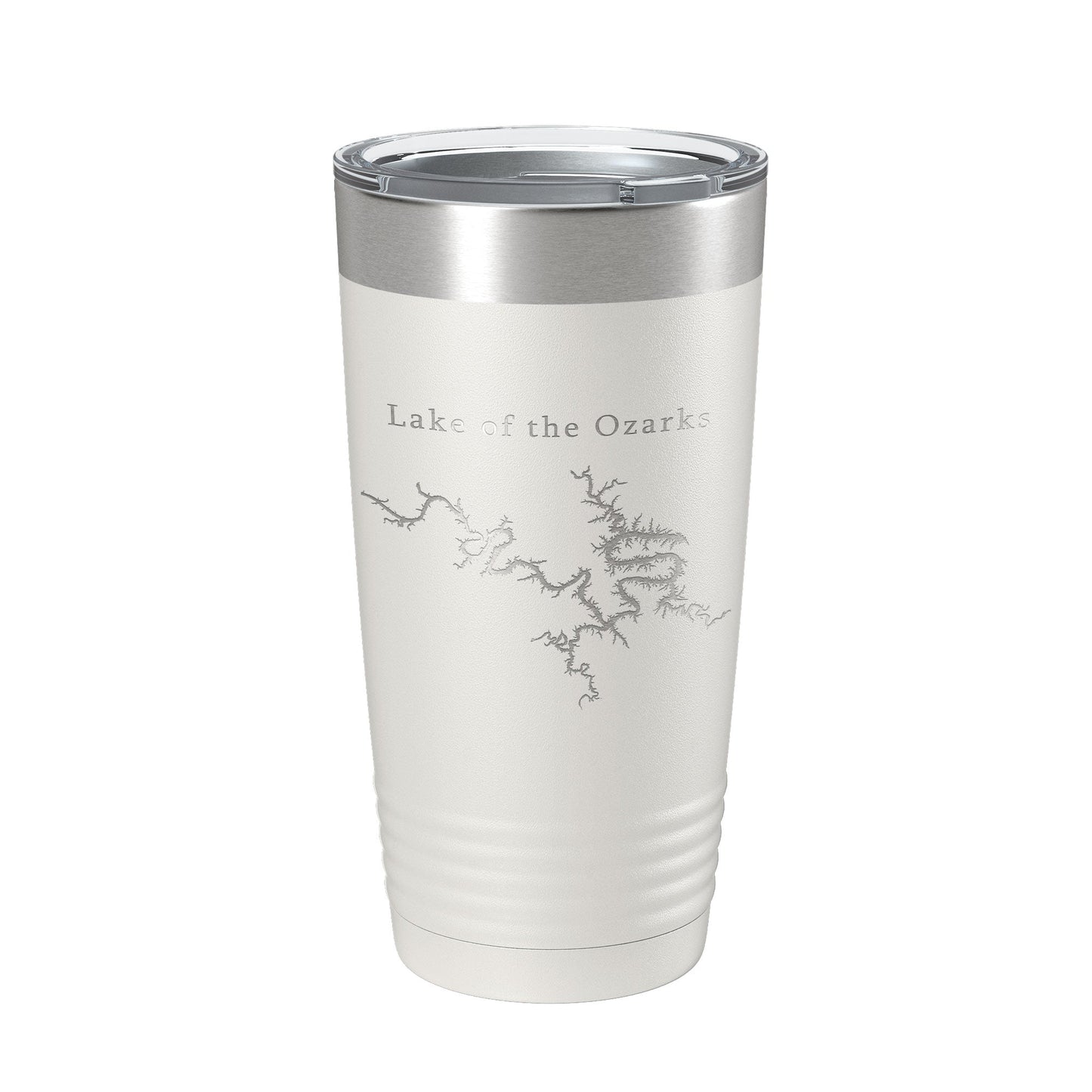 Lake of the Ozarks Map Tumbler Travel Mug Insulated Laser Engraved Coffee Cup Missouri 20 oz-1